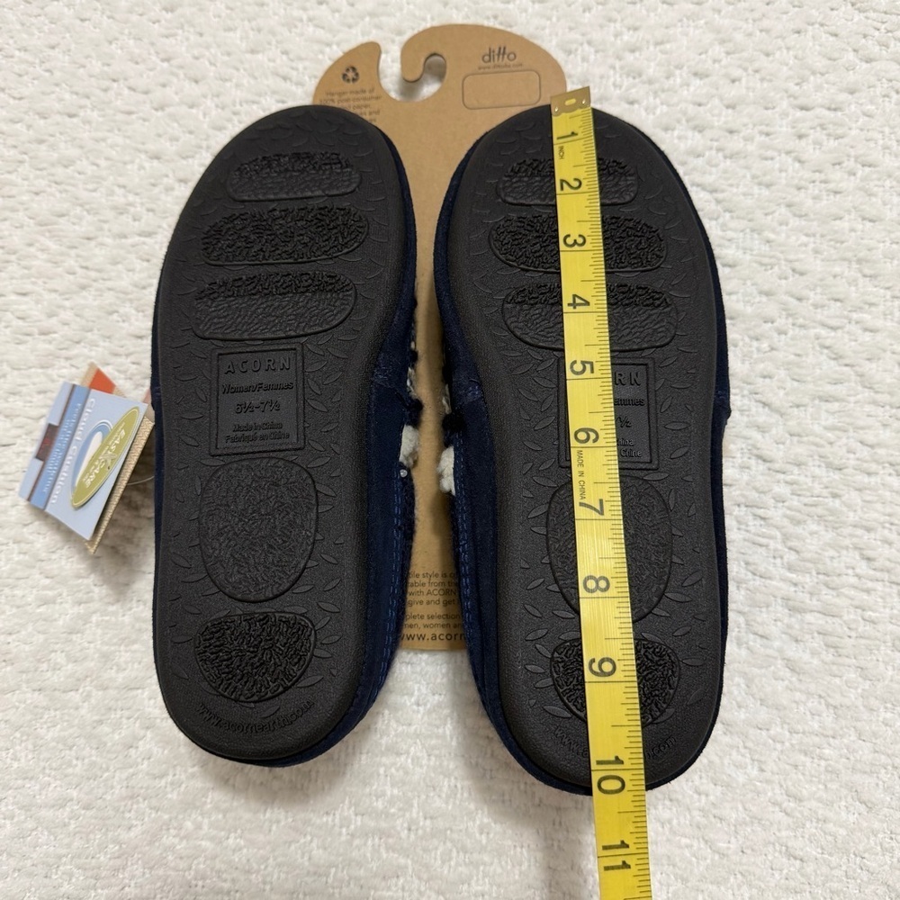 Acorn Nordic Moccasin Slippers Women’s Size 6.5-7.5 NWT - Picture 14 of 14